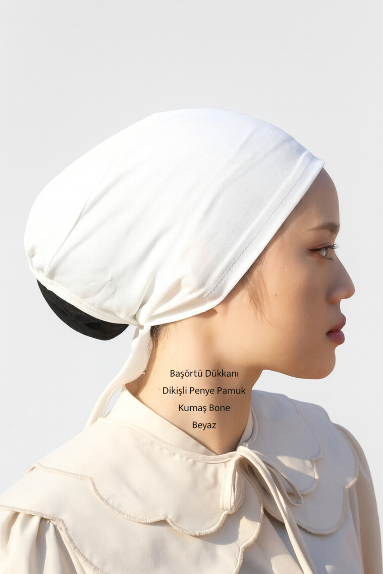 DIKISLI BONE KIRIK BEYAZ - 1