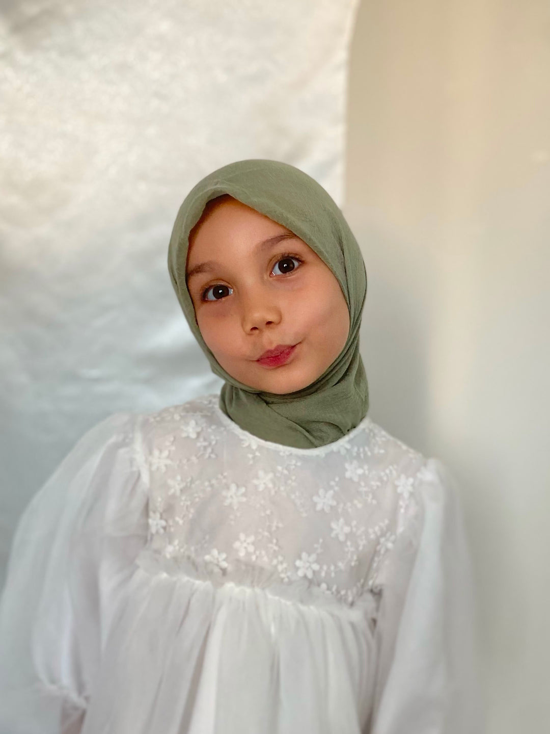 Kids Relax Eşarp - Soft Yeşil