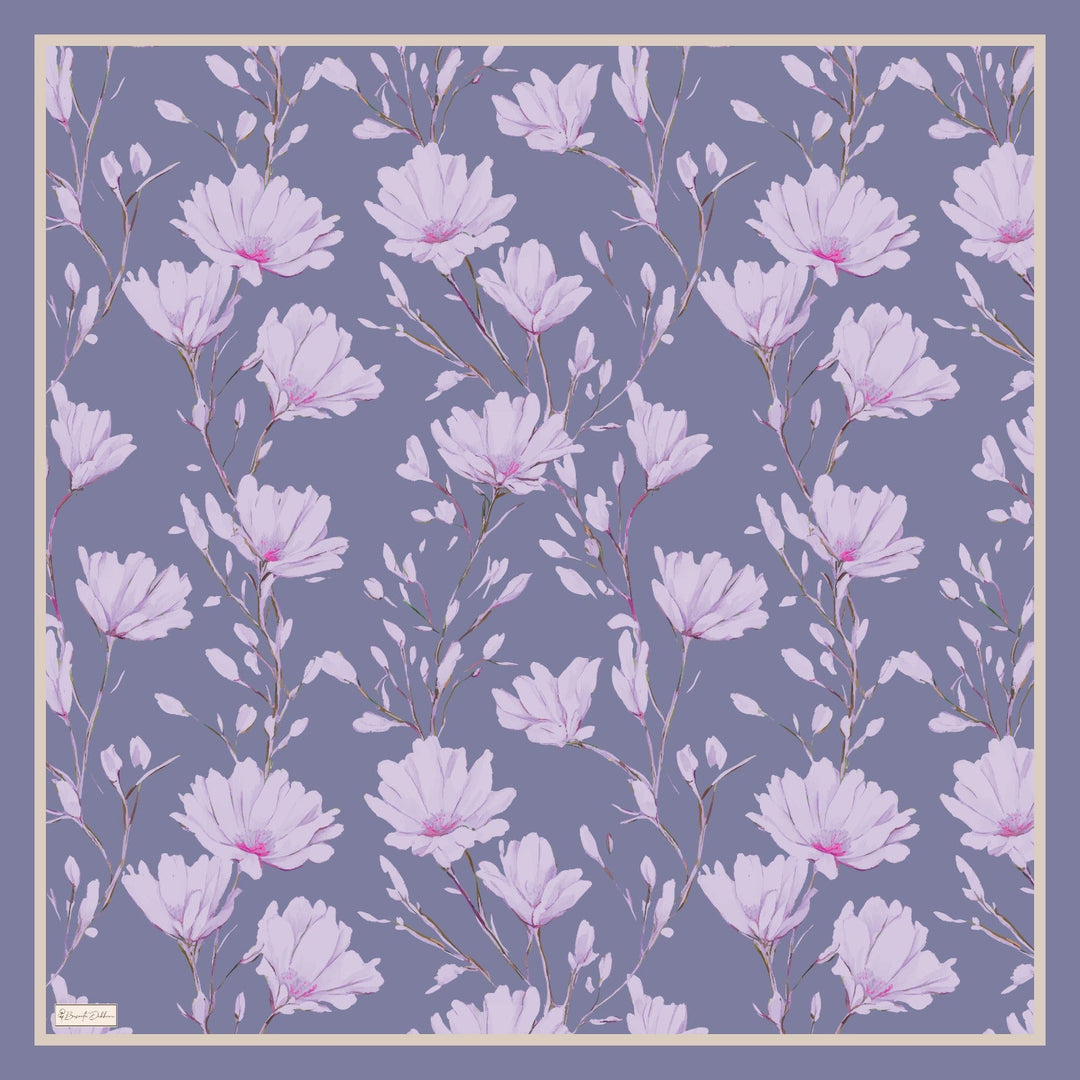 Silk Garden Esarp - Lavanta Isigi