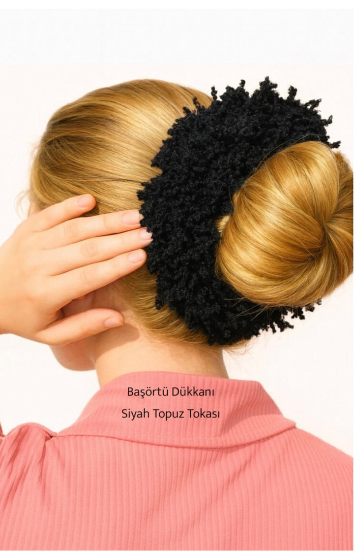 Topuz Tokasi - Siyah