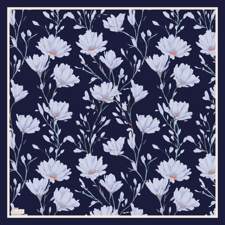 Silk Garden Esarp - Lacivert