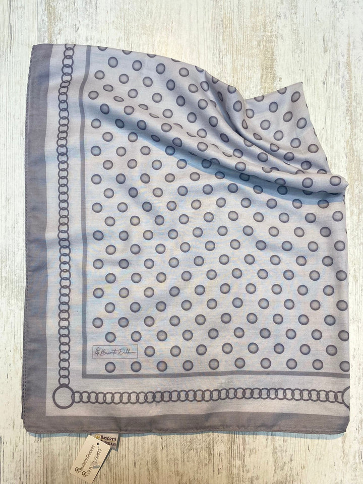 Puantiye Şal - Gri