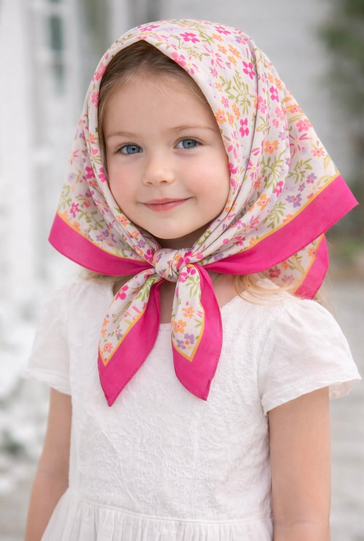 Kids Eşarp - Çiçek Bahçesi