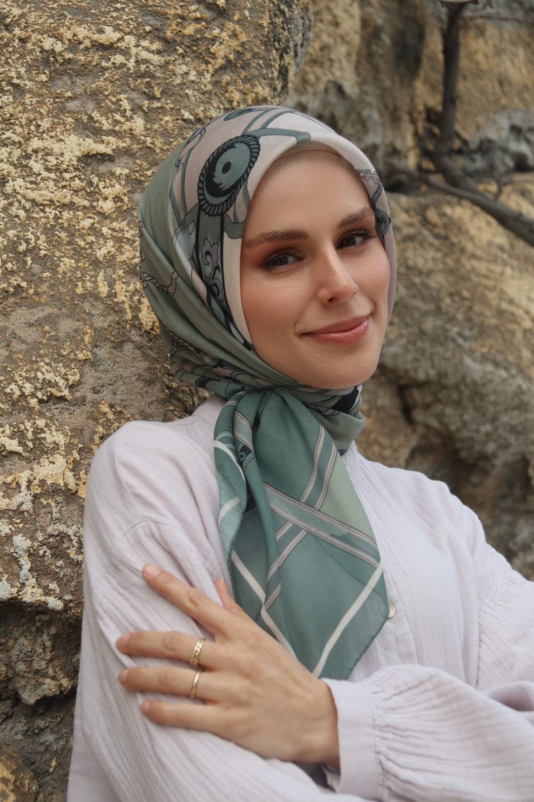 Lavor Esarp - Yesil Bej