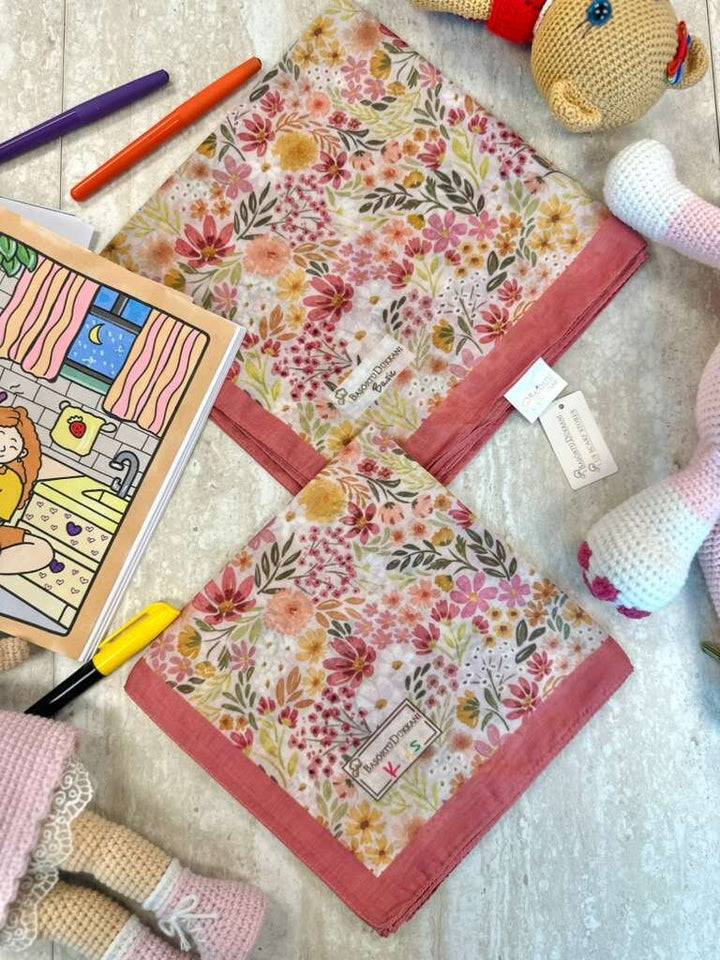 Anne &amp; Kids Eşarp Takımı - Pembe Masal