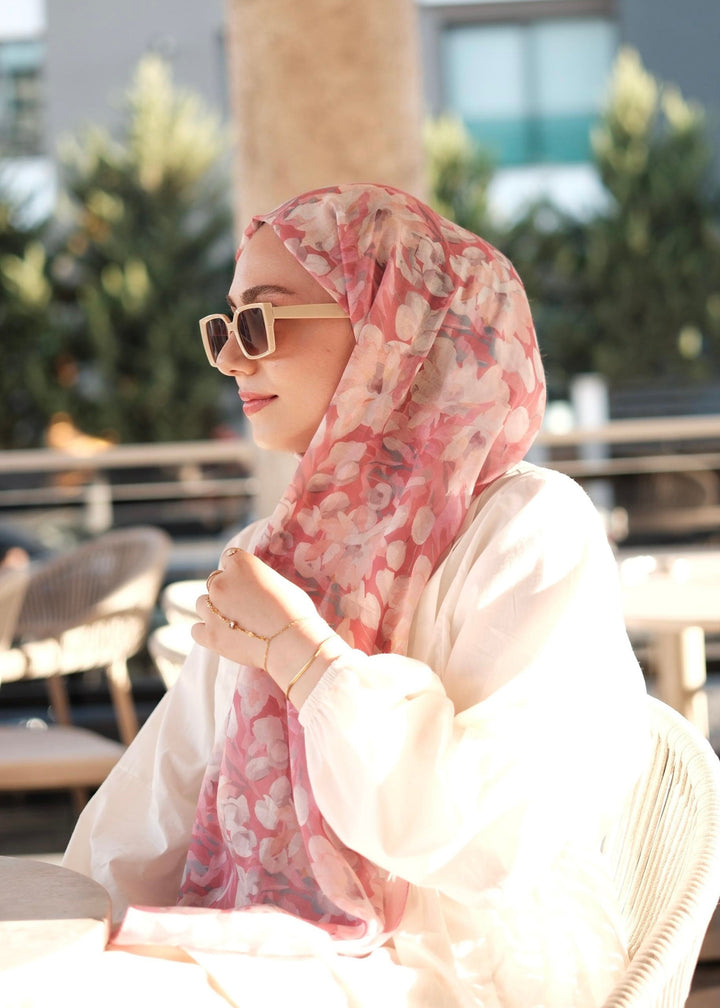 Garden Desen Sal - Gül Kurusu