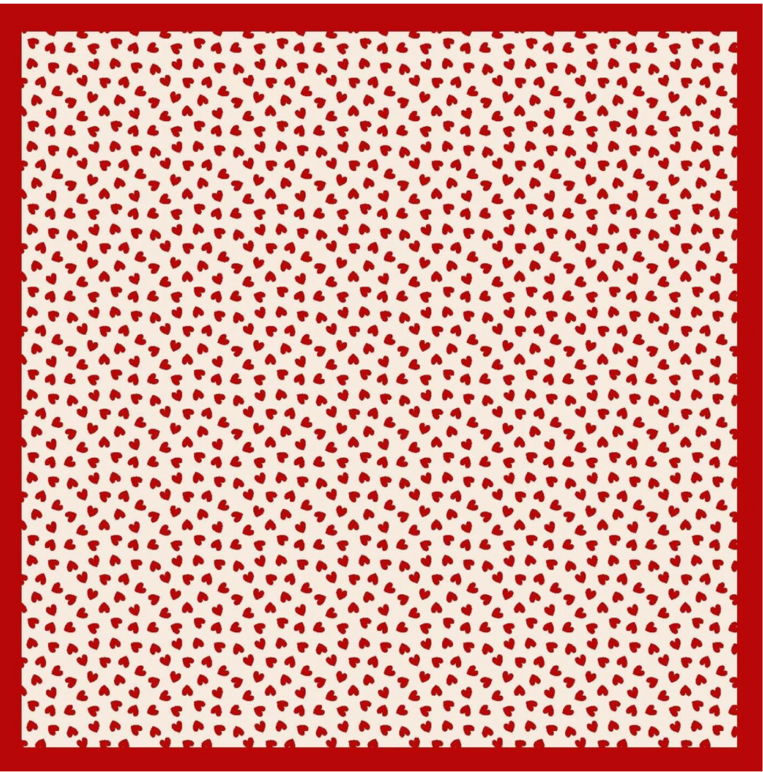 Anne Esarp - Kirmizi Kalp