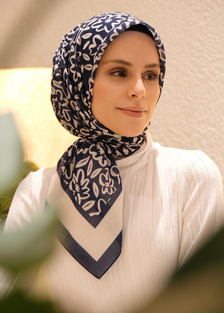 Flora Line Esarp - Lacivert