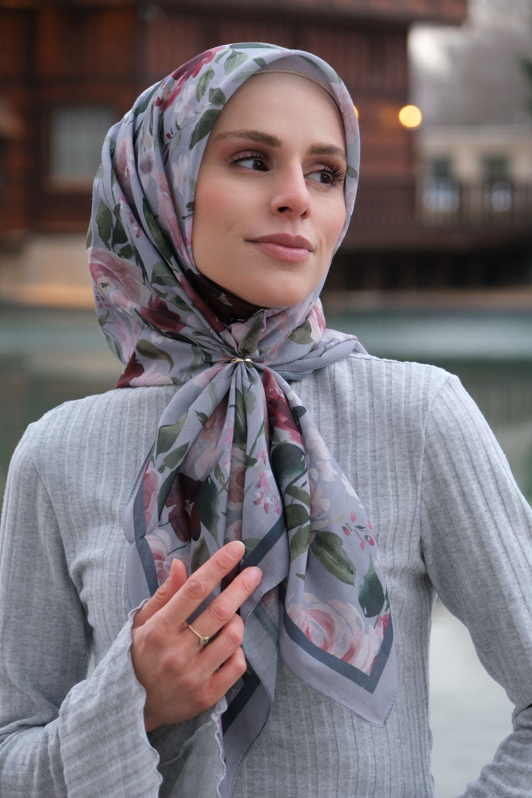 Florya Esarp - Gri
