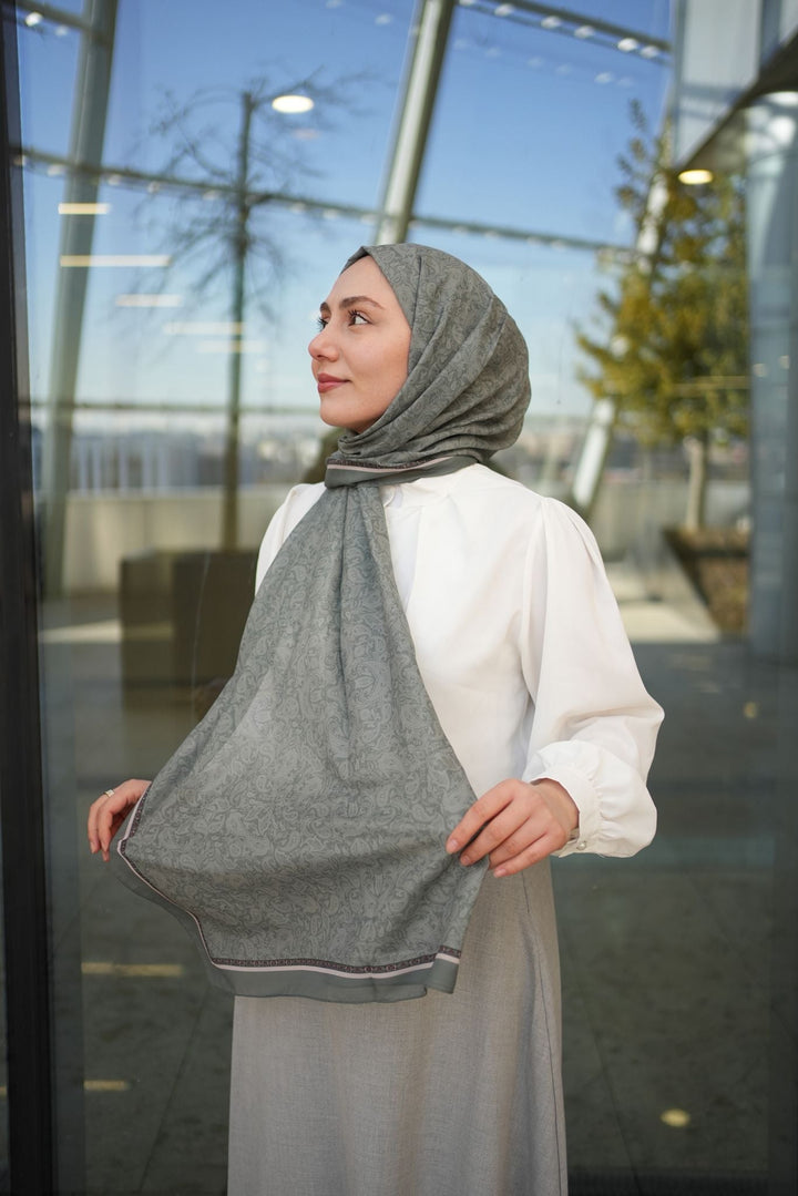Sehrazat Sal - Pastel Yesil