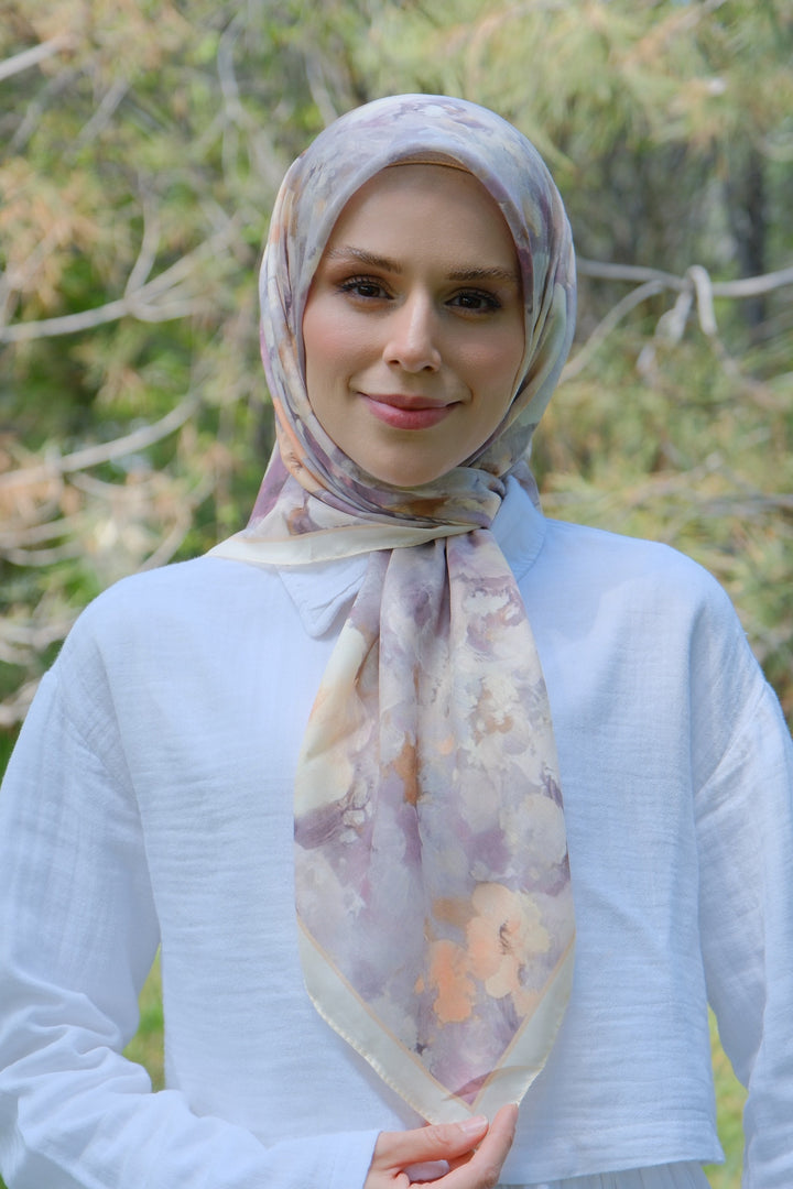 Gul Harmani Esarp - Butter Yellow
