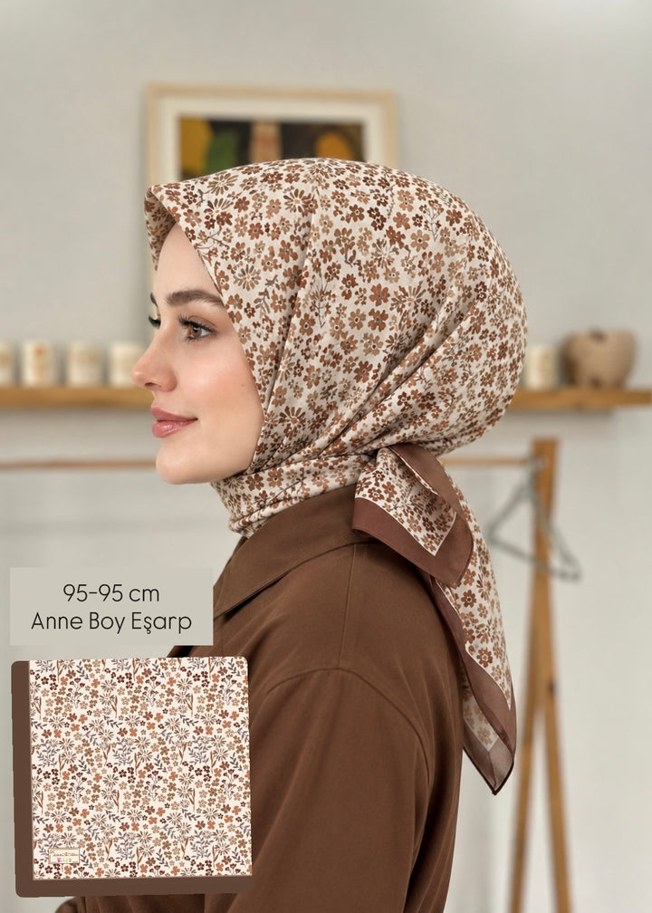 Anne Eşarp - Çiçek Bahçesi Kahve