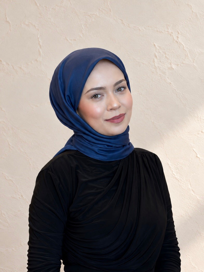 Yekta Eşarp - Denim Lacivert