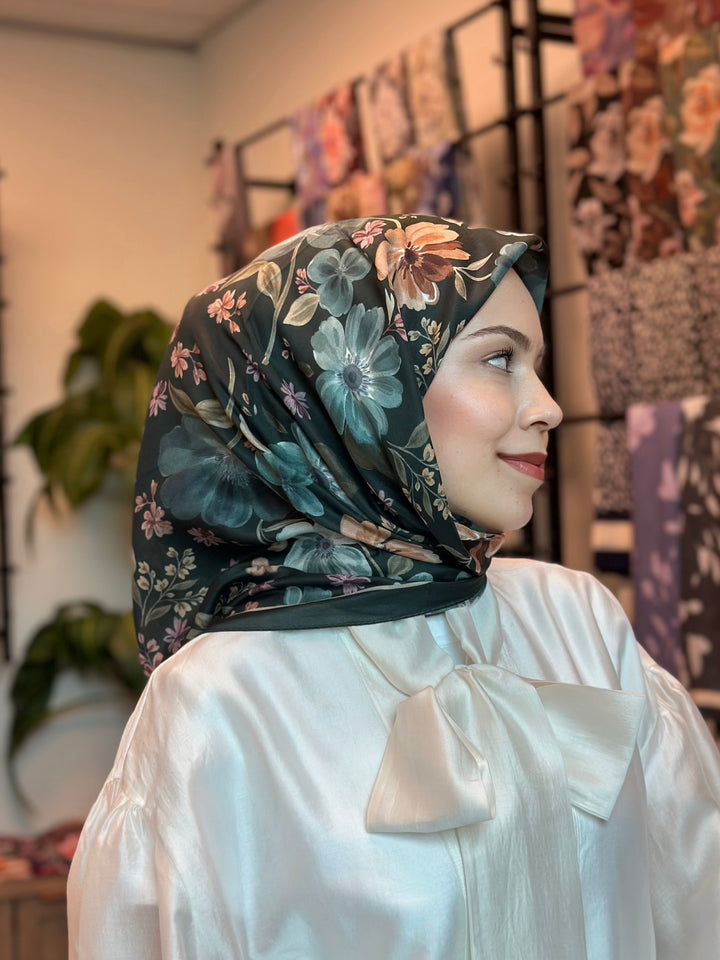Gülbahar Eşarp - Çam Yeşili