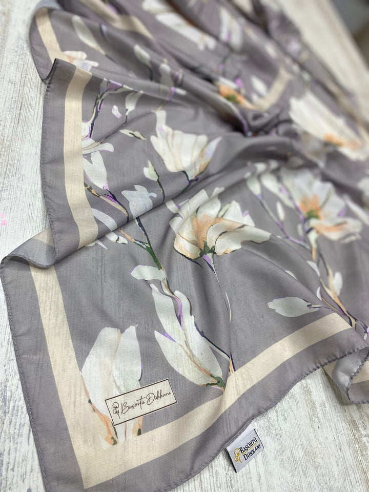 Silk Garden Sal - İpek Gri