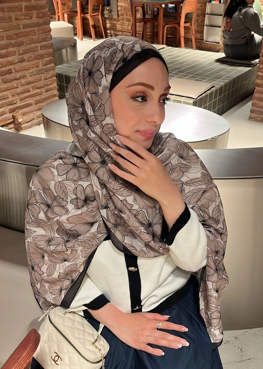 Floria Touch Sal - Latte Siyah