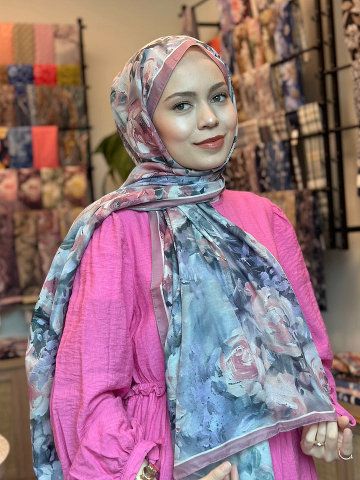 Blush Garden Şal - Gül Kurusu