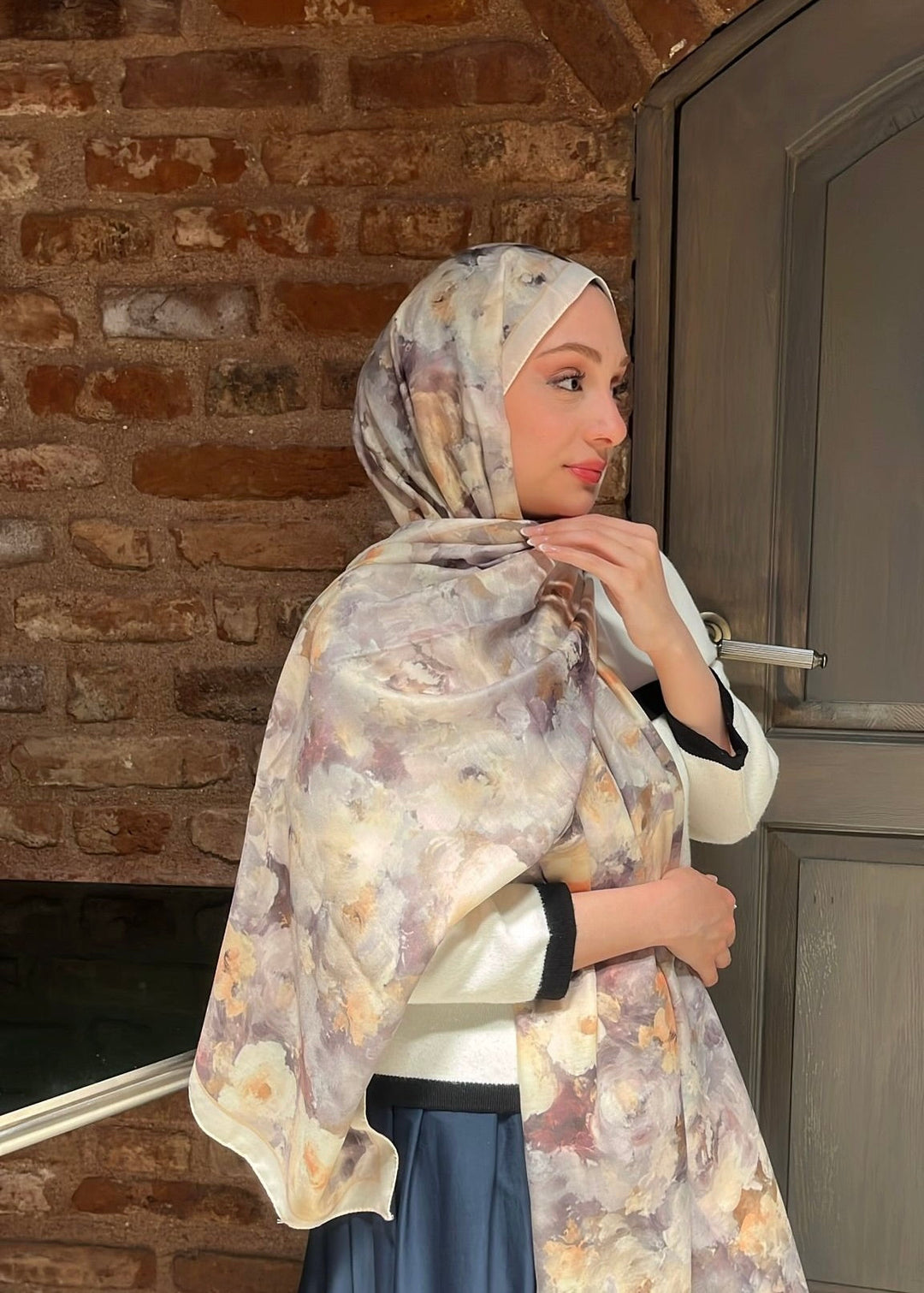 Gul Harmani Sal - Butter Yellow