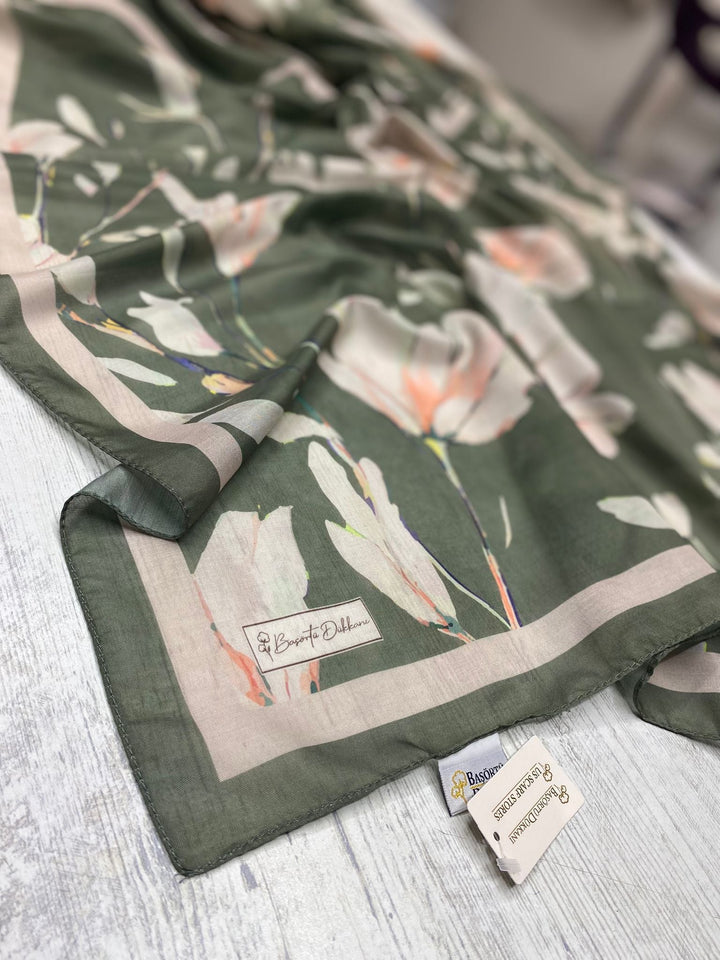 Silk Garden Sal - Derin Haki