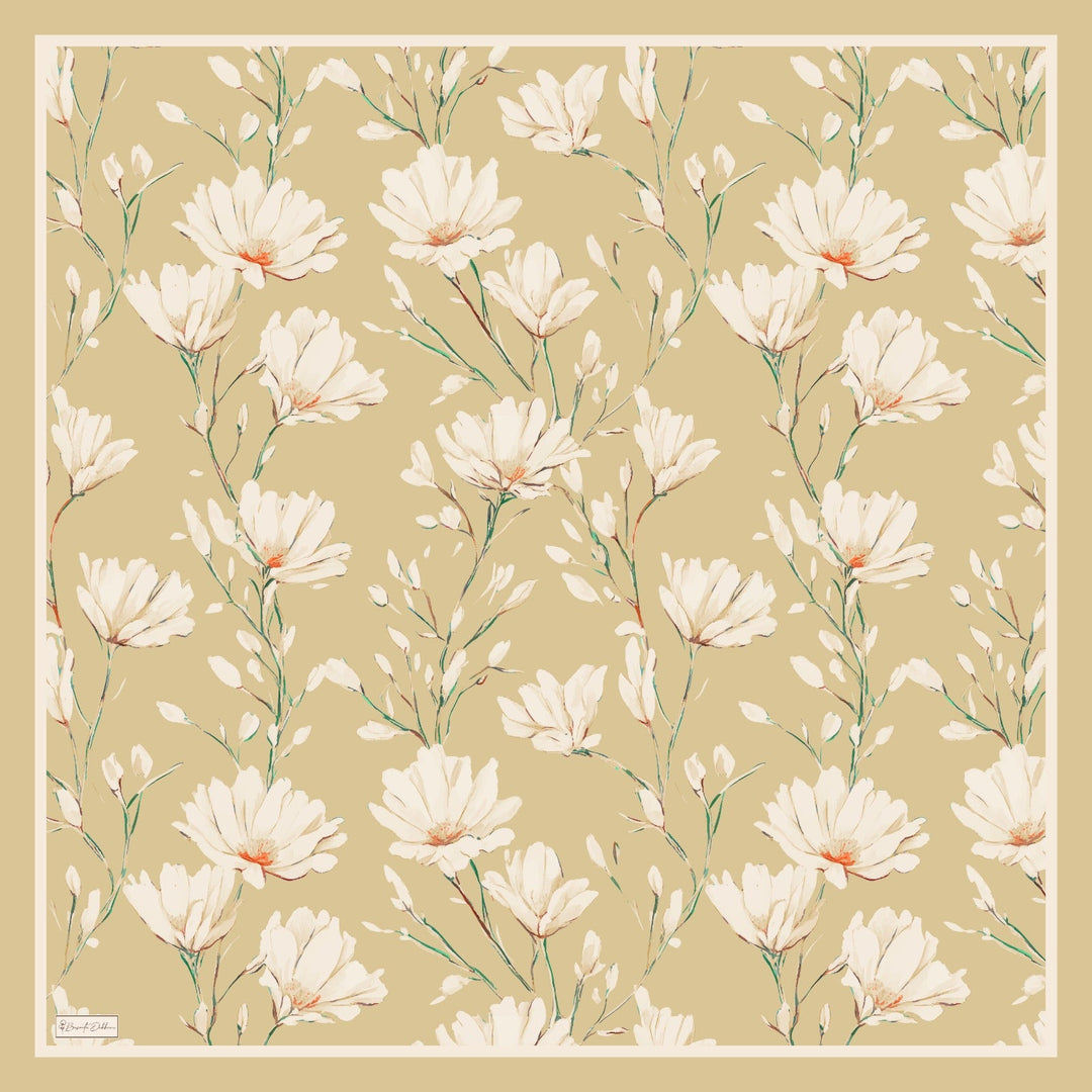 Silk Garden Esarp - Vanilya Gold