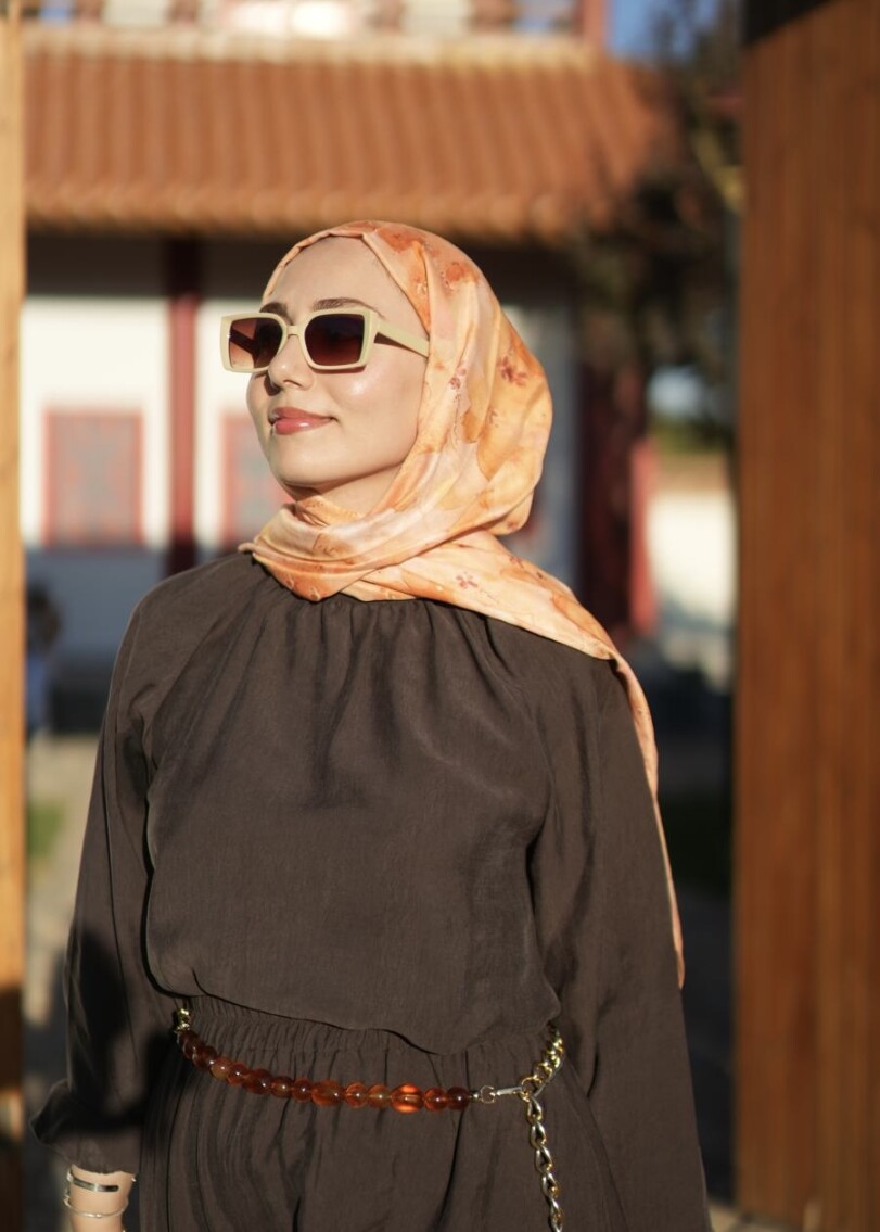 DELORA DESEN ŞAL - BAL KABAGI - 4