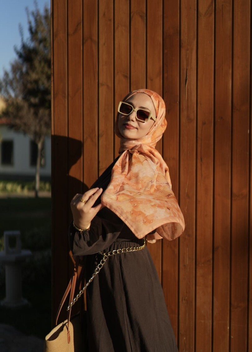 DELORA DESEN ŞAL - BAL KABAGI - 6