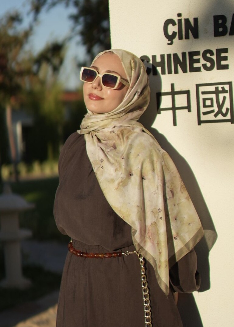 DELORA DESEN ŞAL - HAKI - 2