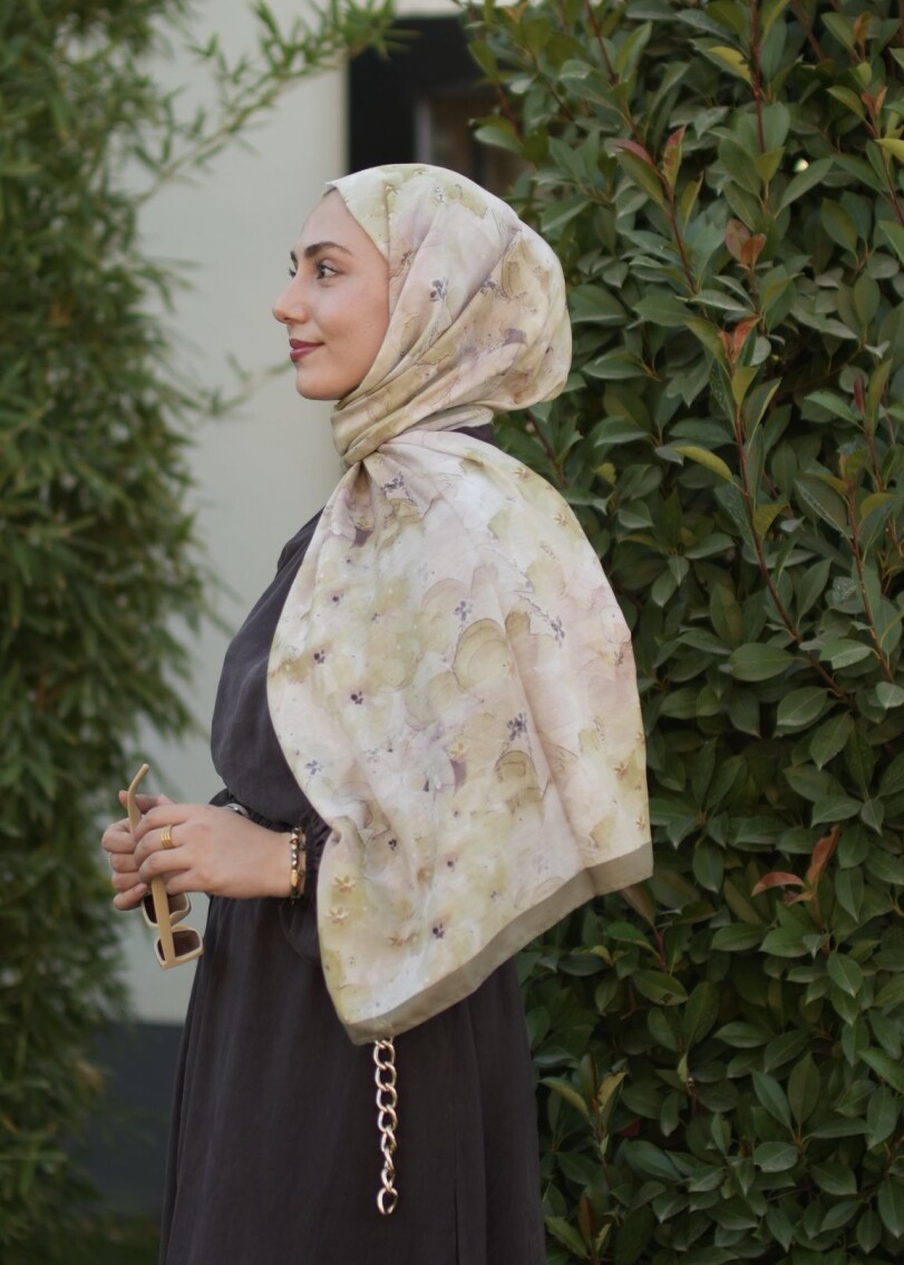 DELORA DESEN ŞAL - HAKI - 3