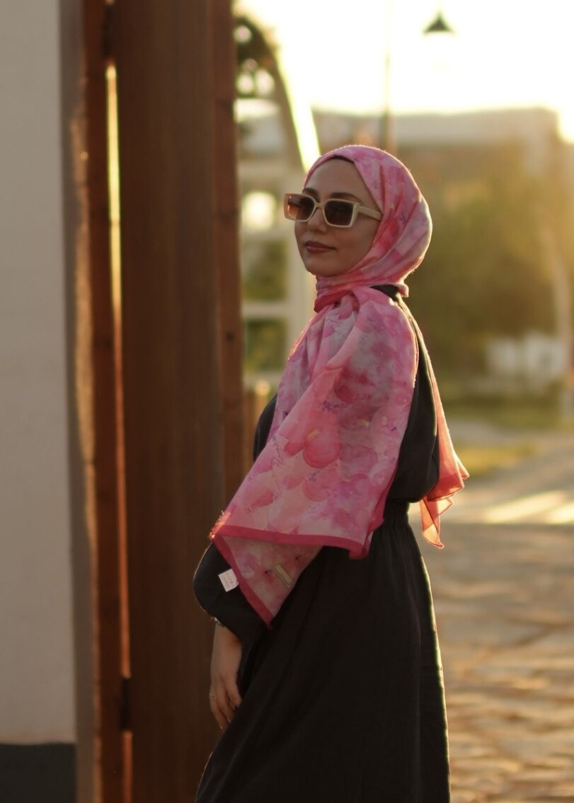 DELORA DESEN ŞAL - SIKLAMEN - 4