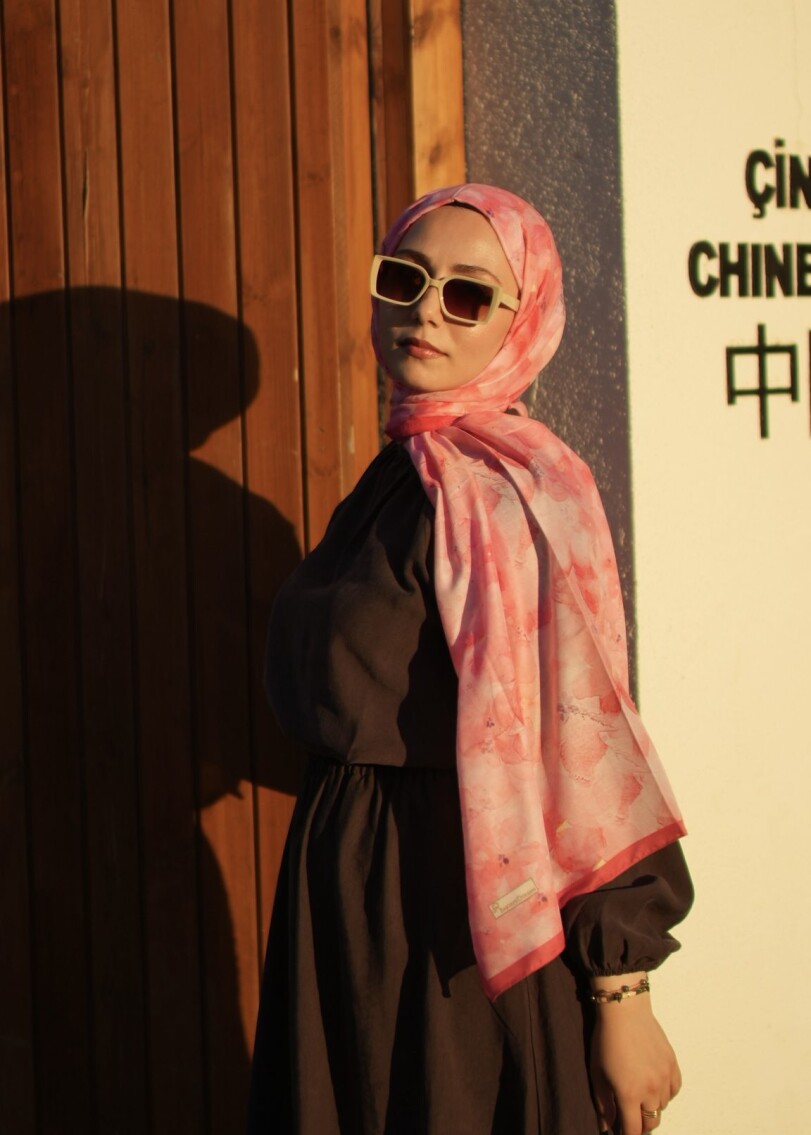 DELORA DESEN ŞAL - SIKLAMEN - 7