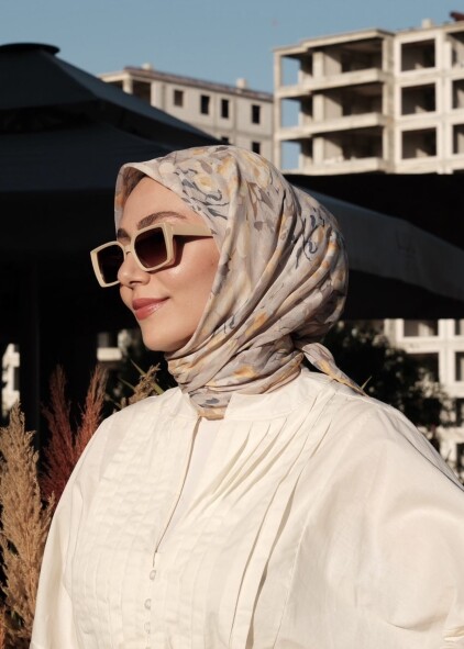 GARDEN DESEN EŞARP - GÜN IŞIĞI - 