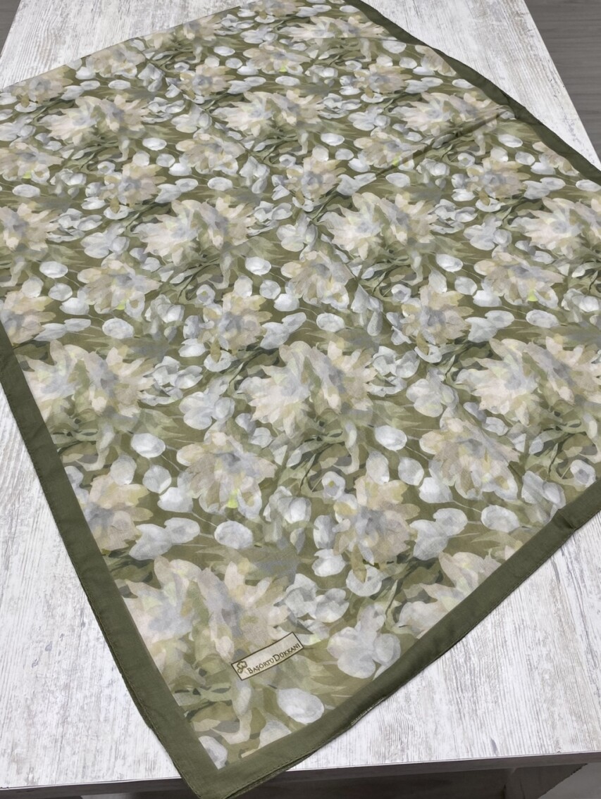 GARDEN DESEN ŞAL - YESIL - 5