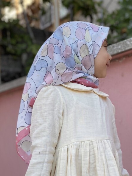 KİDS BALON DESEN EŞARP - 