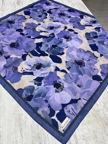 MARİBEL EŞARP - GECE MAVİSİ - 