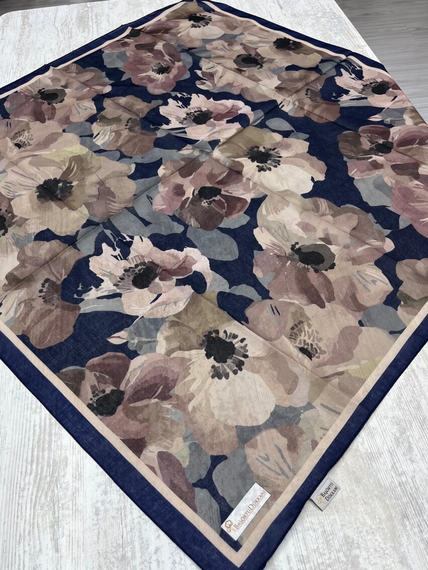 MARİBEL EŞARP - LACİVERT - 1