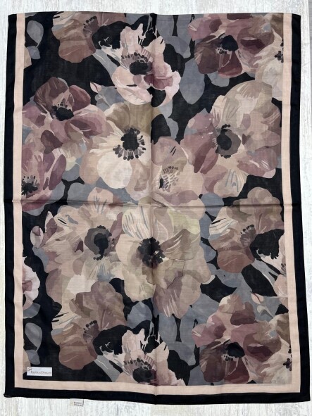 MARİBEL ŞAL - SİYAH 