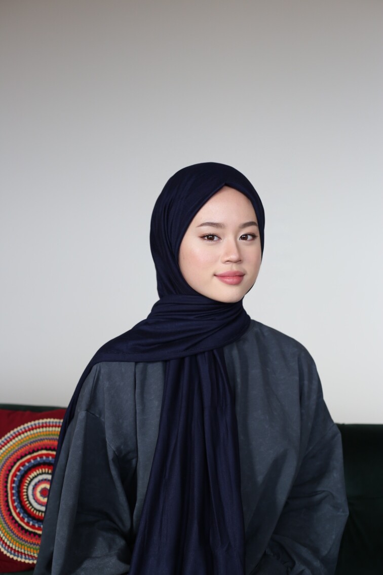 PENYE ŞAL - LACİVERT - 1