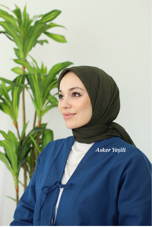 RELAX EŞARP - ASKERİ YEŞİL - 1