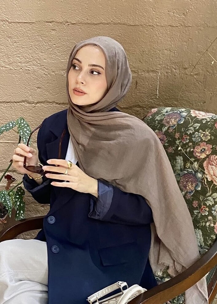 RELAX ŞAL - KOYU TAUPE - 3