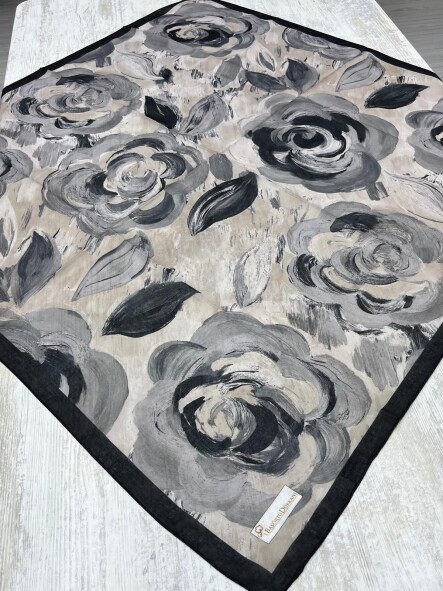 ROSARA EŞARP - GRİ - 