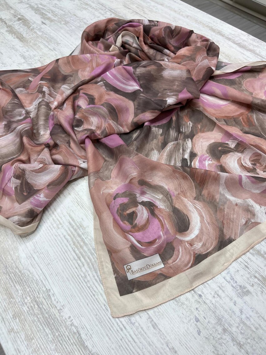 ROSARA ŞAL - ANTİK PEMBE - 1