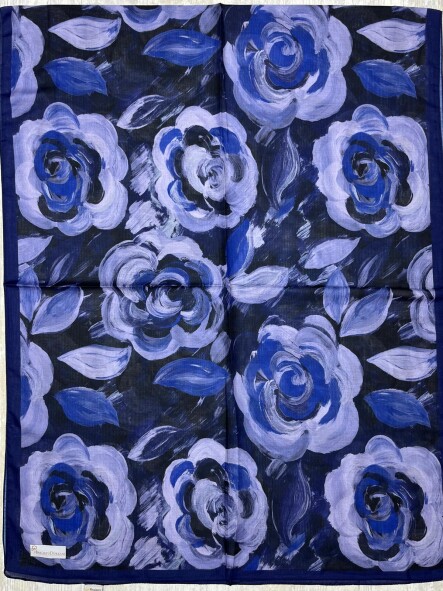 ROSARA ŞAL - LACİVERT - 