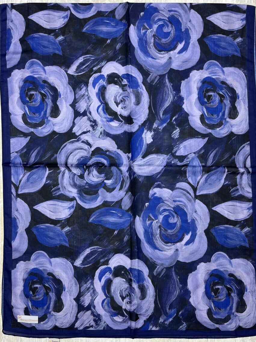 ROSARA ŞAL - LACİVERT - 1