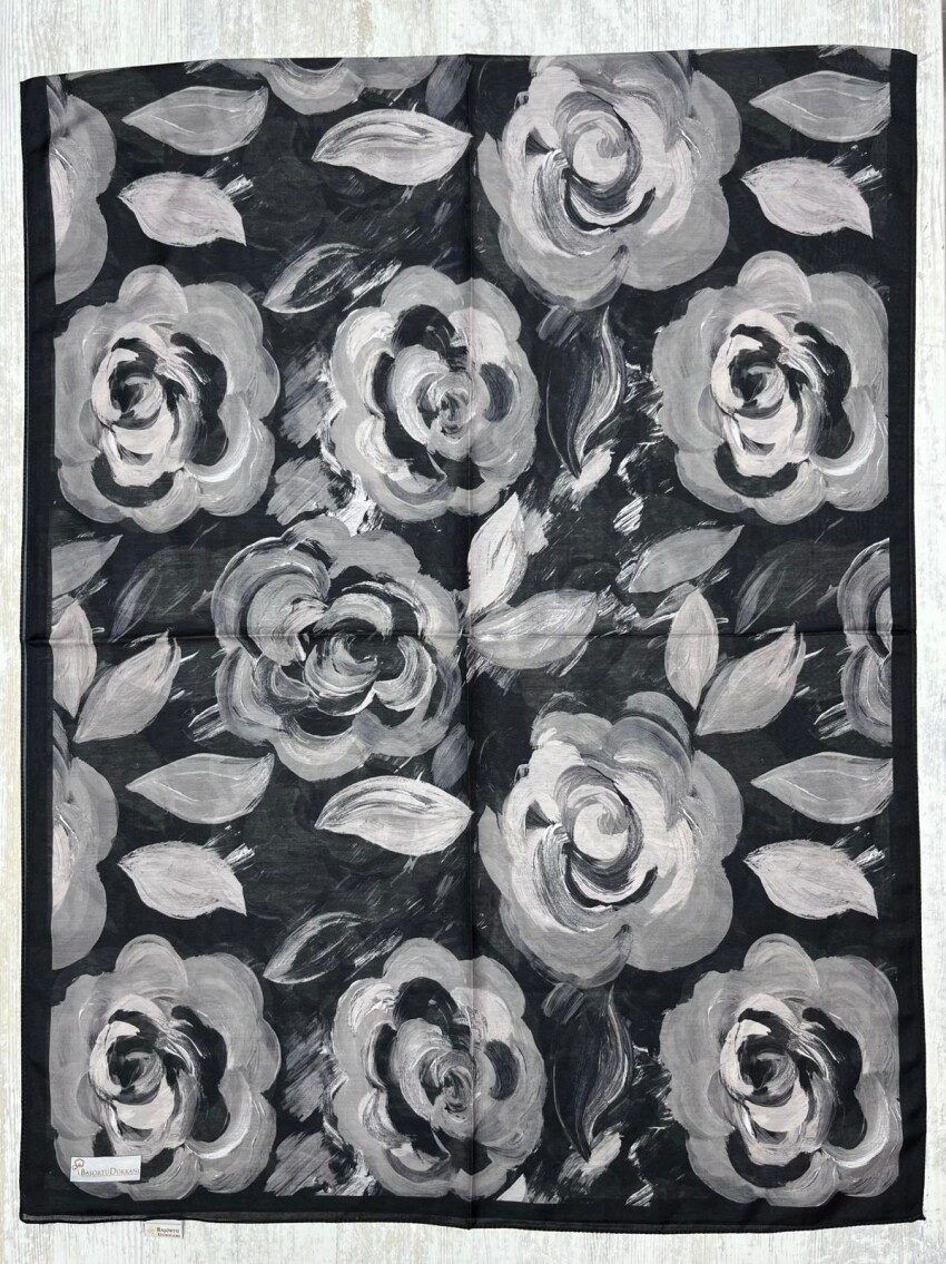 ROSARA ŞAL - SİYAH - 1