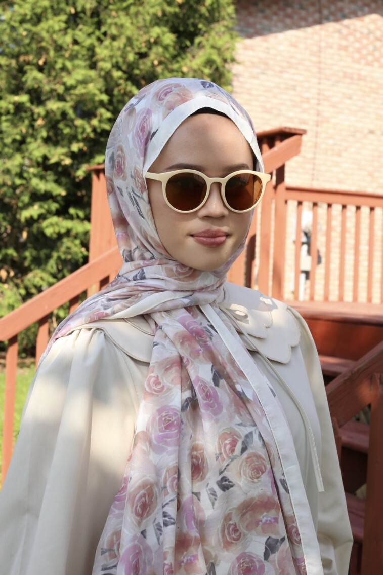 ROSE DESEN ŞAL - İNCİ-PEMBE - 1