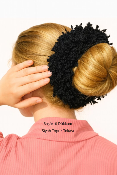 TOPUZ TOKASI - SİYAH - 