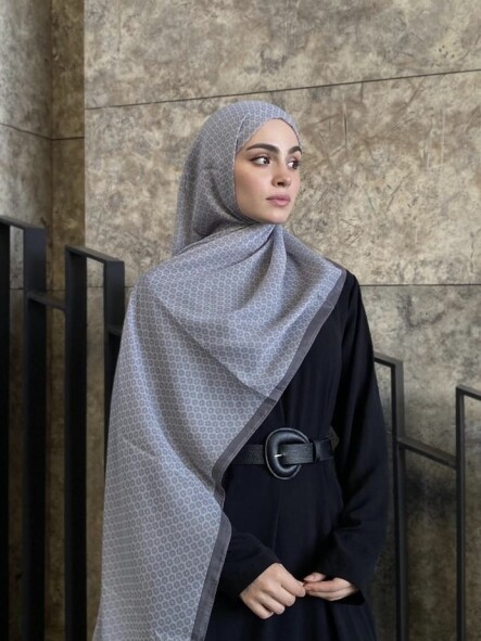 YONCA DESEN ŞAL - GRİ 