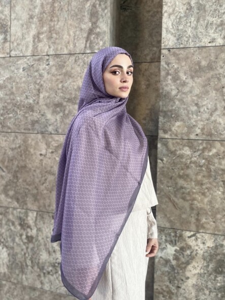 YONCA DESEN ŞAL - LAVANTA 