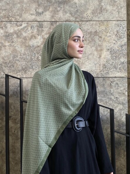 YONCA DESEN ŞAL - YEŞİL 